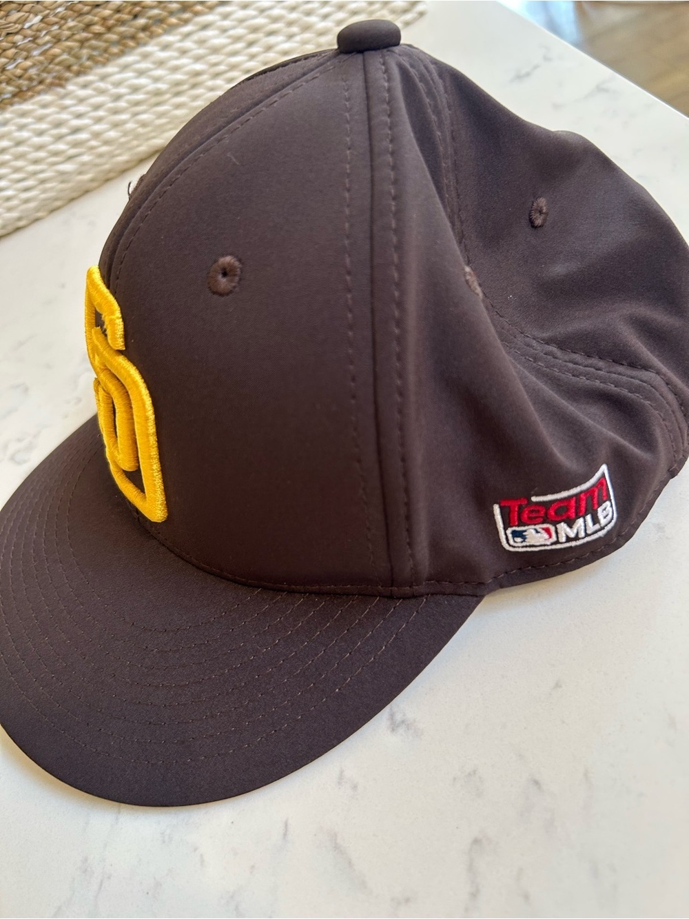 San Diego Padres Brown Team MLB OC Sports Baseball Cap Hat - Picture 2 of 4